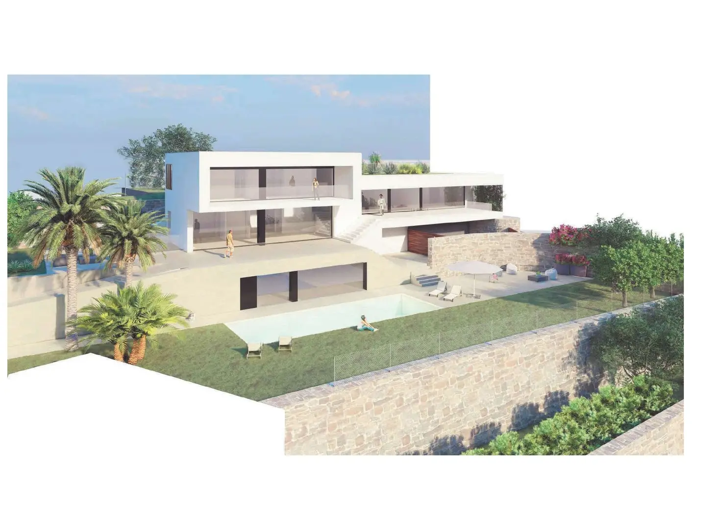 1 - verkauf haus meerblick sanremo ligurien italien