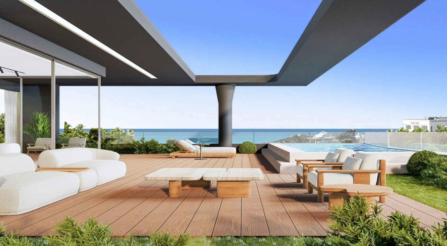 2 - venta casa vista al mar glyfada ática grecia