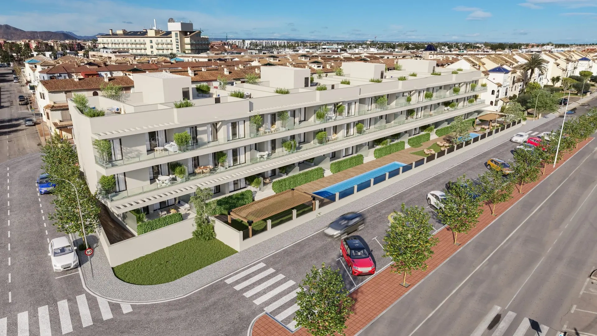 1 - venda apartamento vista de mar los alcazares região de múrcia espanha