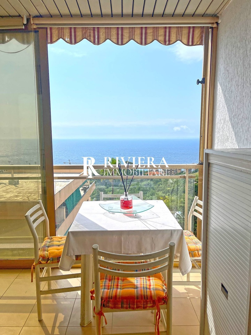 Apartamento vista al mar con piscina