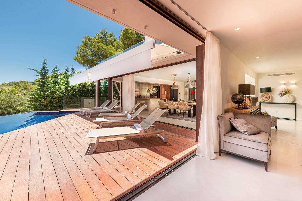 2 - vente maison pieds dans l'eau cap martinet ibiza - baléares espagne