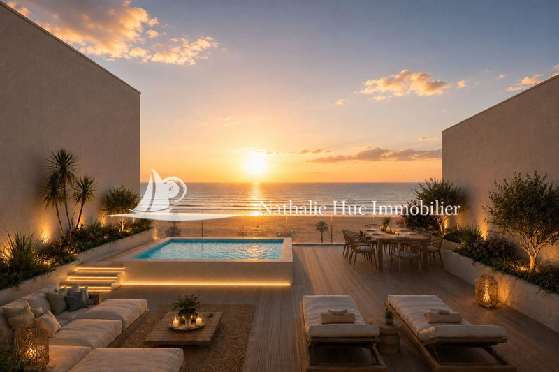 1 - venta apartamento frente al mar canet-en-roussillon pirineos orientales francia