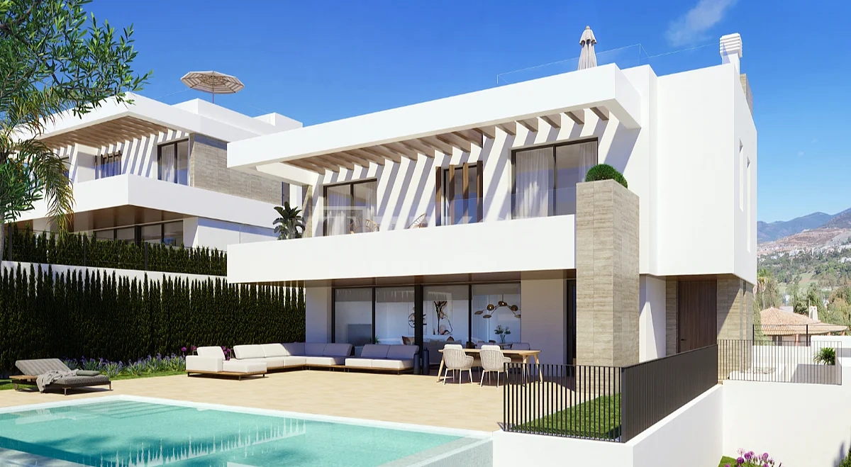 1 - vente maison vue mer estepona - costa del sol andalousie espagne