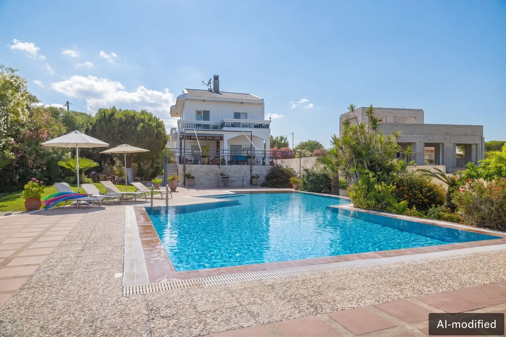 1 - vente villa vue mer lachaniá egée méridionale grèce