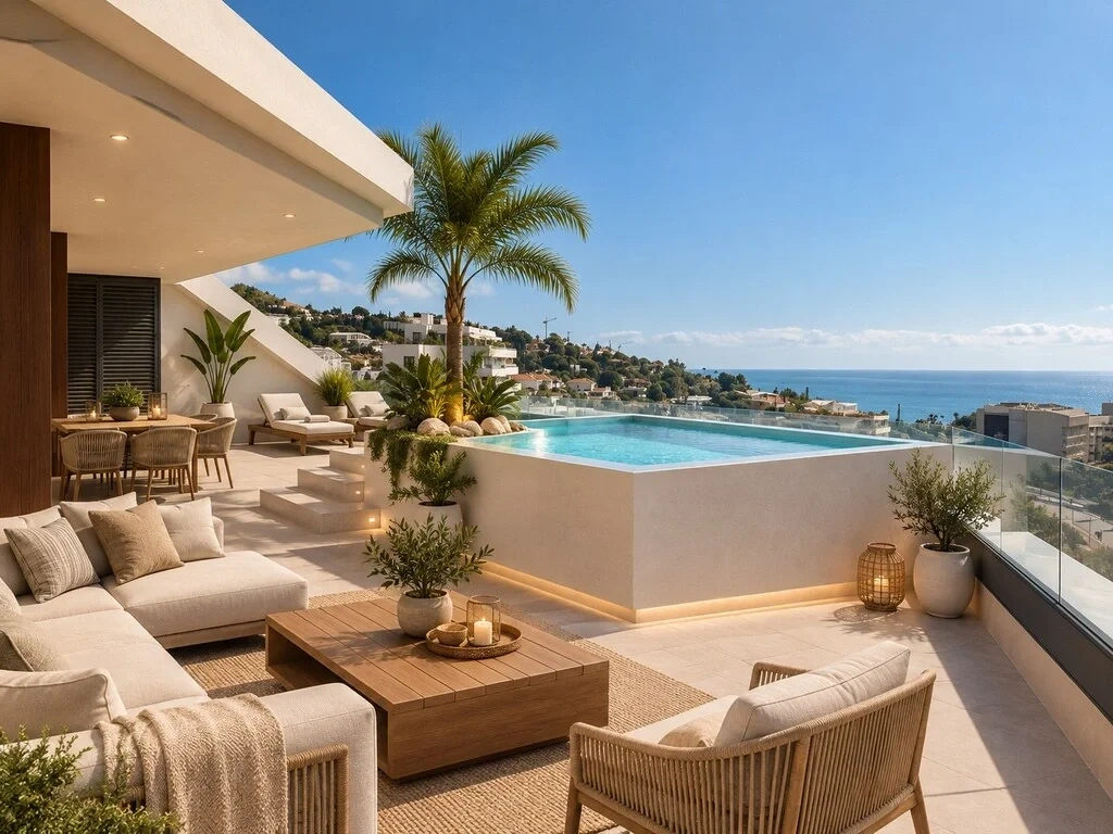 1 - vendita appartamento vista mare benalmadena - costa del sol andalusia spagna