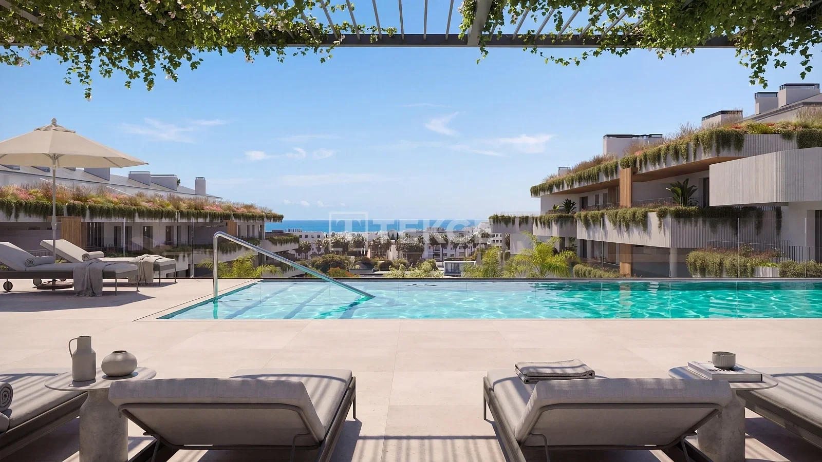 2 - vente appartement vue mer marbella - costa del sol andalousie espagne