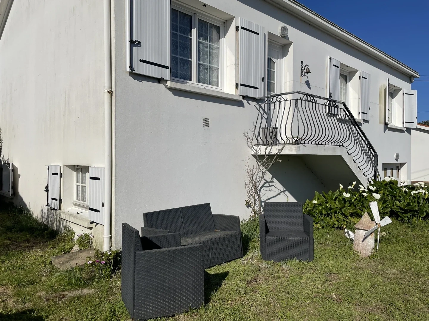 Casa con terraza