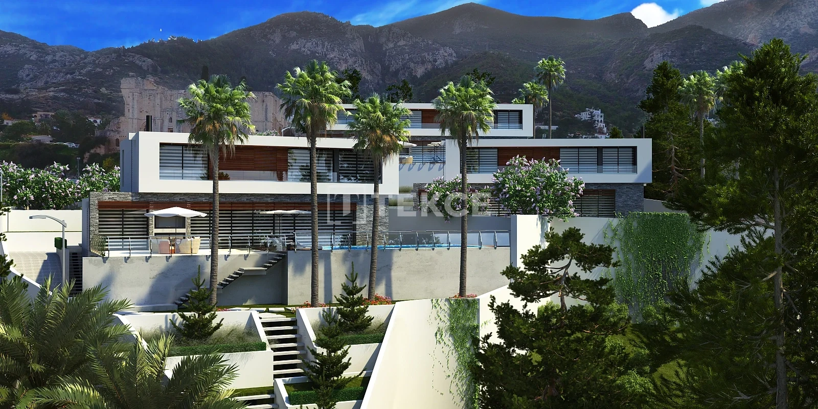 2 - verkoop villa uitzicht op zee girne kyrenia cyprus