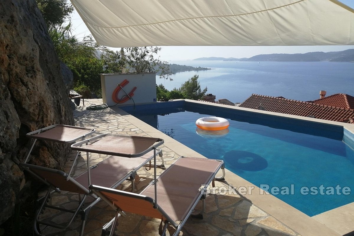 2 - venta casa vista al mar duba pelješka dubrovnik-neretva croacia