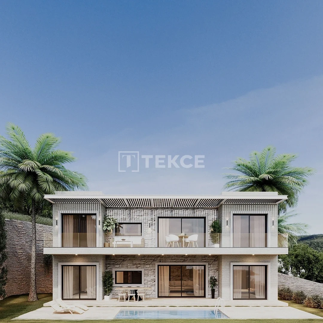 2 - продажа квартира вид моря bodrum muğla турция