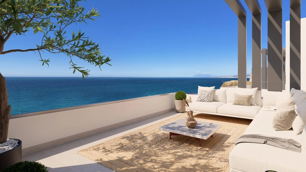 2 - venta apartamento vista al mar algarrobo andalucía españa