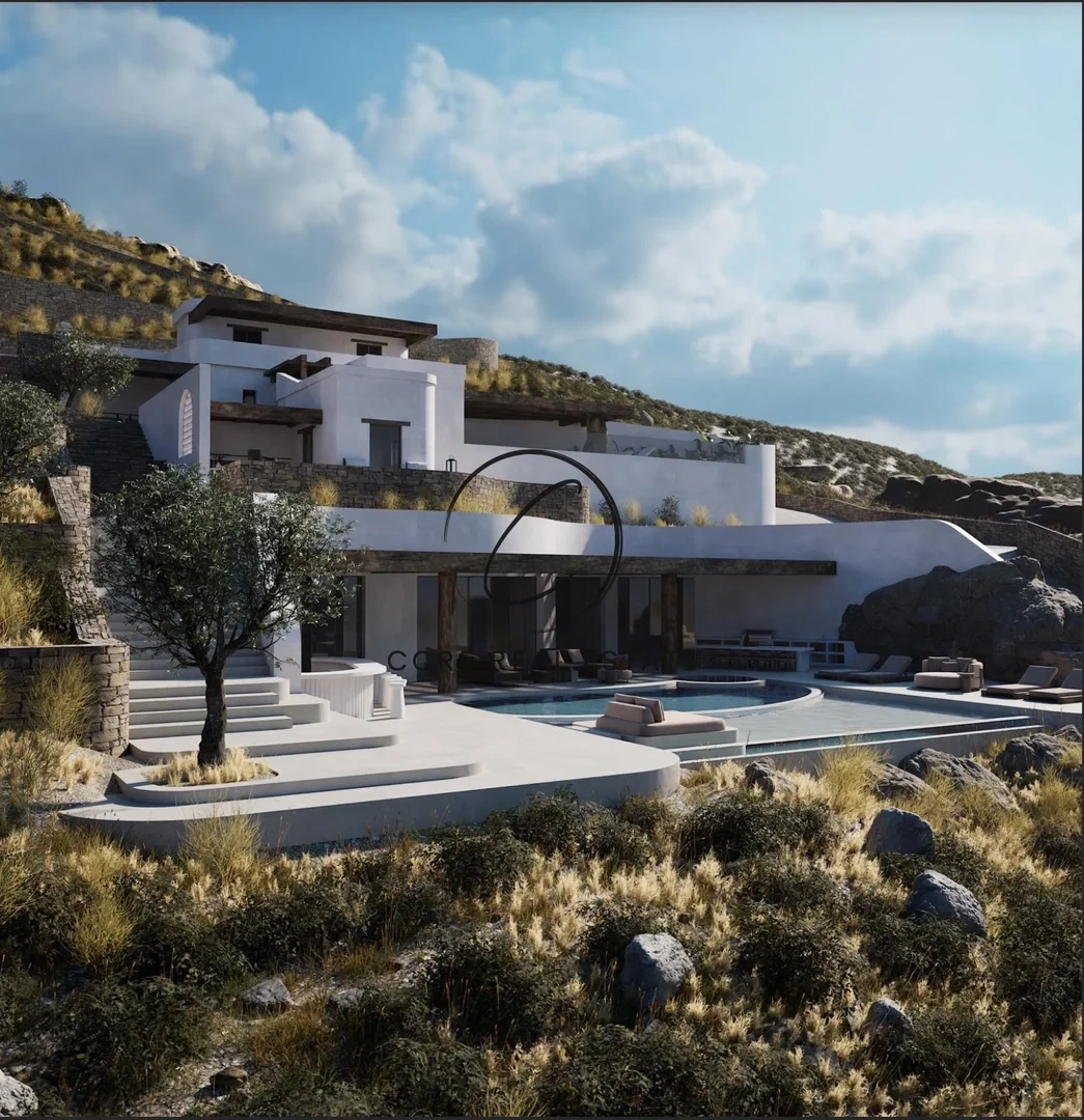 2 - venda casa vista de mar agios stefanos egeu meridional grécia