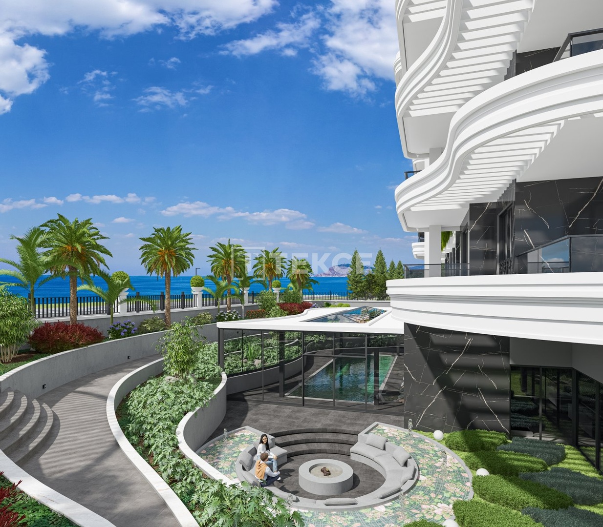 1 - sea view apartment for sale in alanya antalya turkey