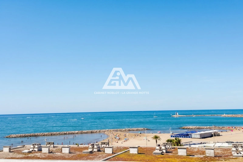 1 - vente appartement vue mer la grande-motte hérault france