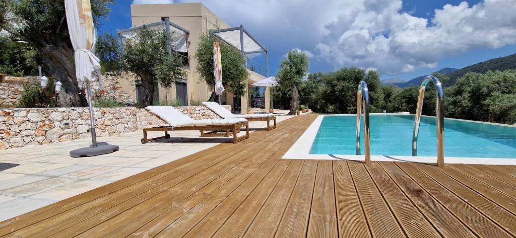 2 - sea view house for sale in evgiros ionian islands greece