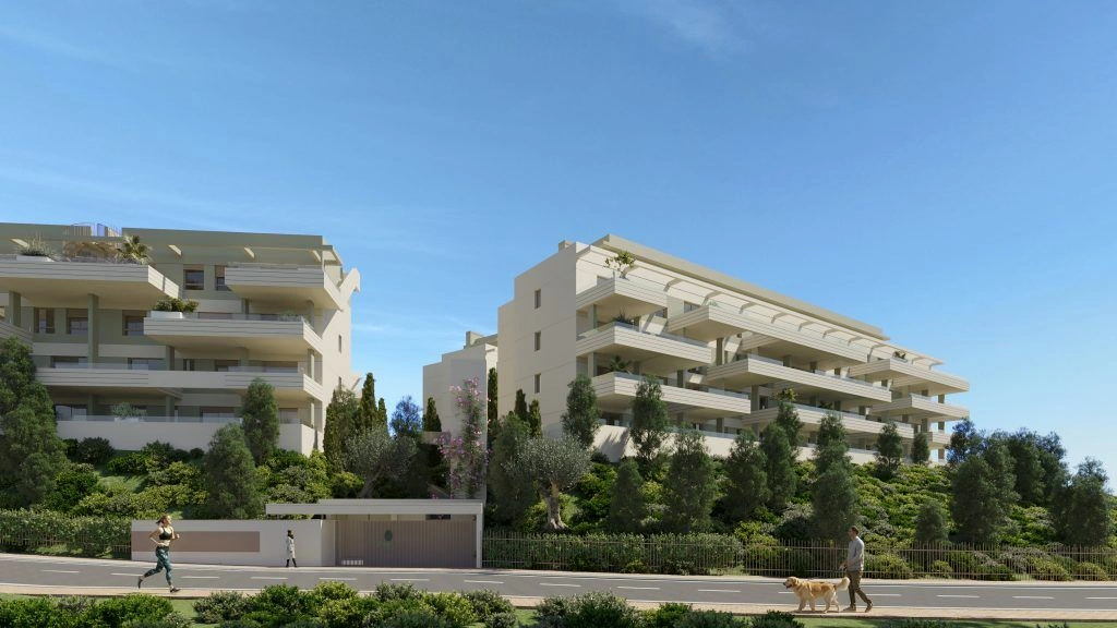 2 - venta apartamento vista al mar las lagunas de mijas andalucía españa