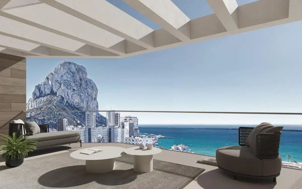 2 - vendita appartamento vista mare calpe - costa blanca comunità valenciana spagna