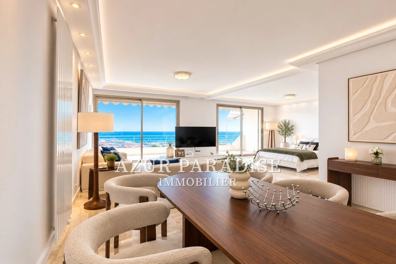 1 - vente appartement vue mer cannes alpes-maritimes france