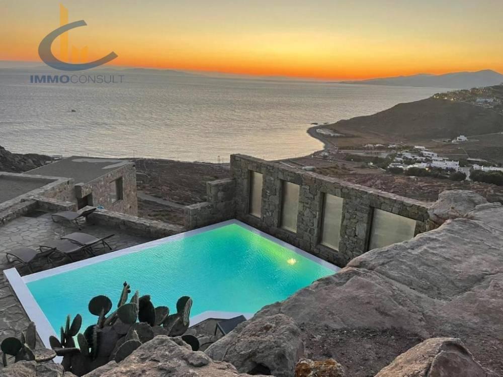 1 - vente maison vue mer mykonos - cyclades egée méridionale grèce