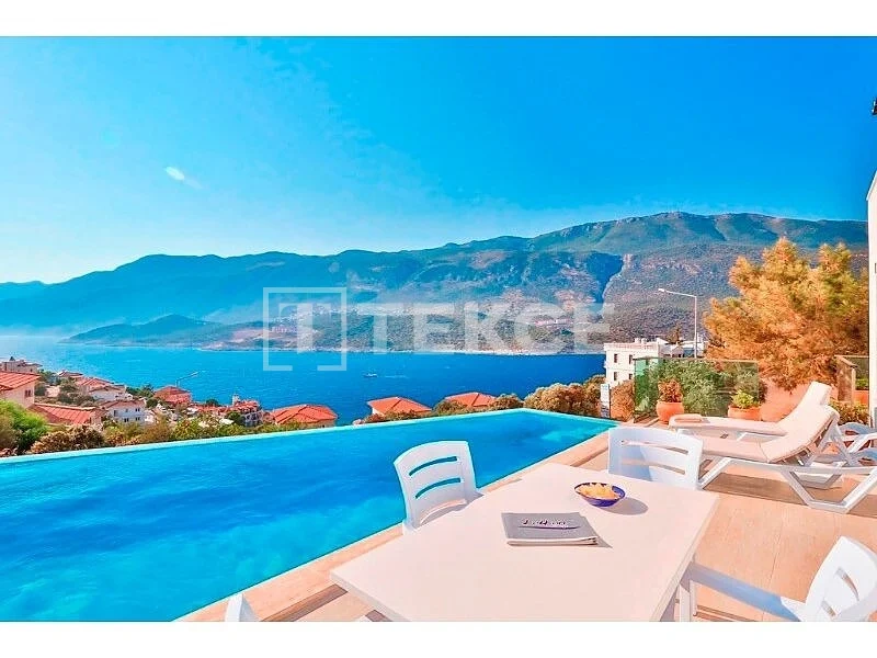 1 - sea view house for sale in kas antalya turkey