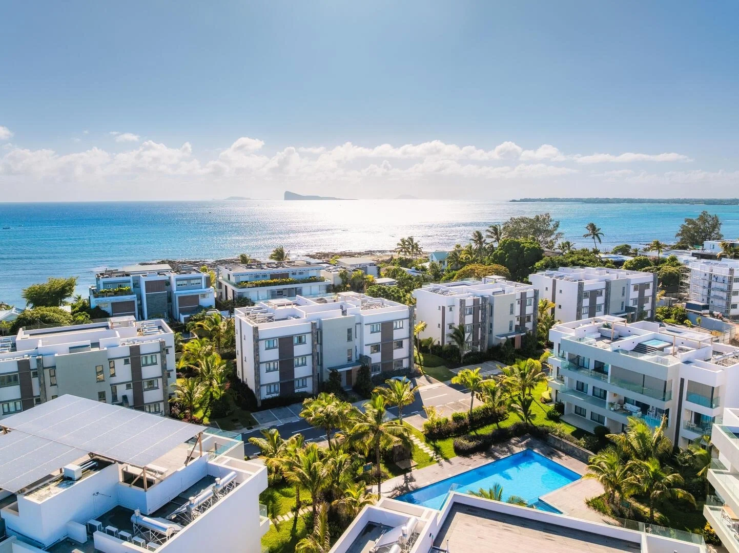 1 - vente appartement plage à pied pointe aux canonniers pamplemousses île maurice