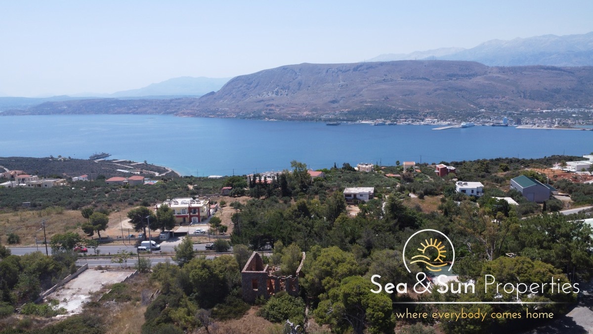 1 - verkoop terrein uitzicht op zee akrotiri crete griekenland