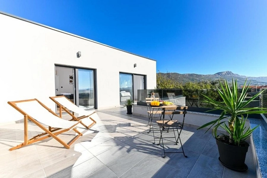 2 - vente villa vue mer kaštel novi split-dalmatie croatie