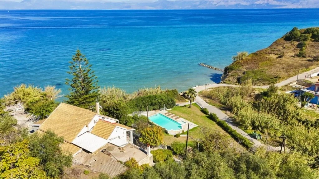 1 - sea view villa for sale in astrakerí ionian islands greece