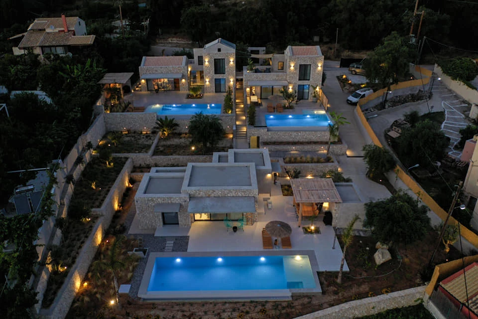 2 - vente maison vue mer paramonas îles ioniennes grèce