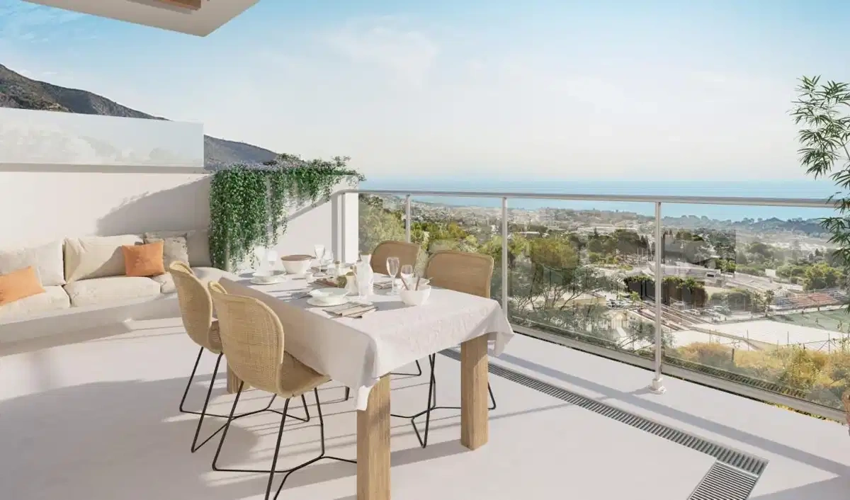 1 - продажа квартира вид моря benalmadena - costa del sol андалусия испания