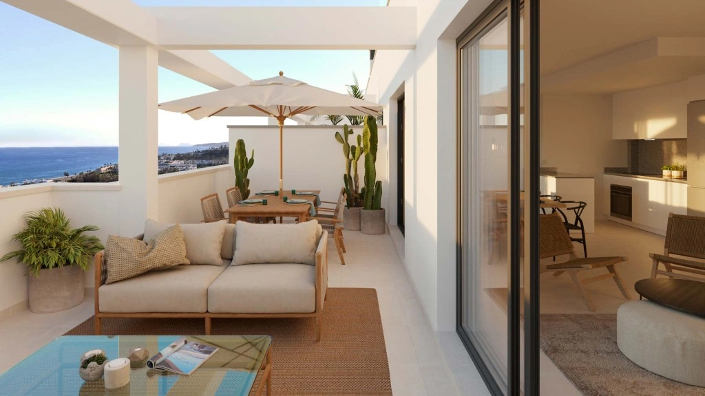 1 - venta apartamento vista al mar estepona - costa del sol andalucía españa