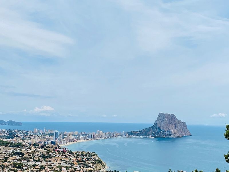 2 - verkoop huis uitzicht op zee calpe - costa blanca valencian community spanje