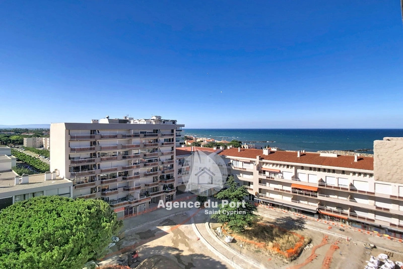 1 - vente appartement vue mer saint-cyprien pyrénées-orientales france