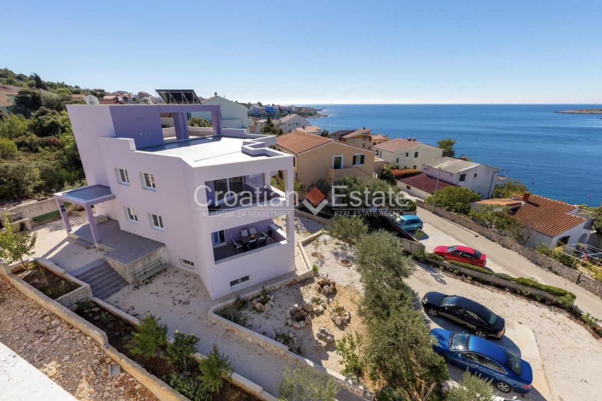 1 - venda casa vista de mar rogoznica sibenik croácia
