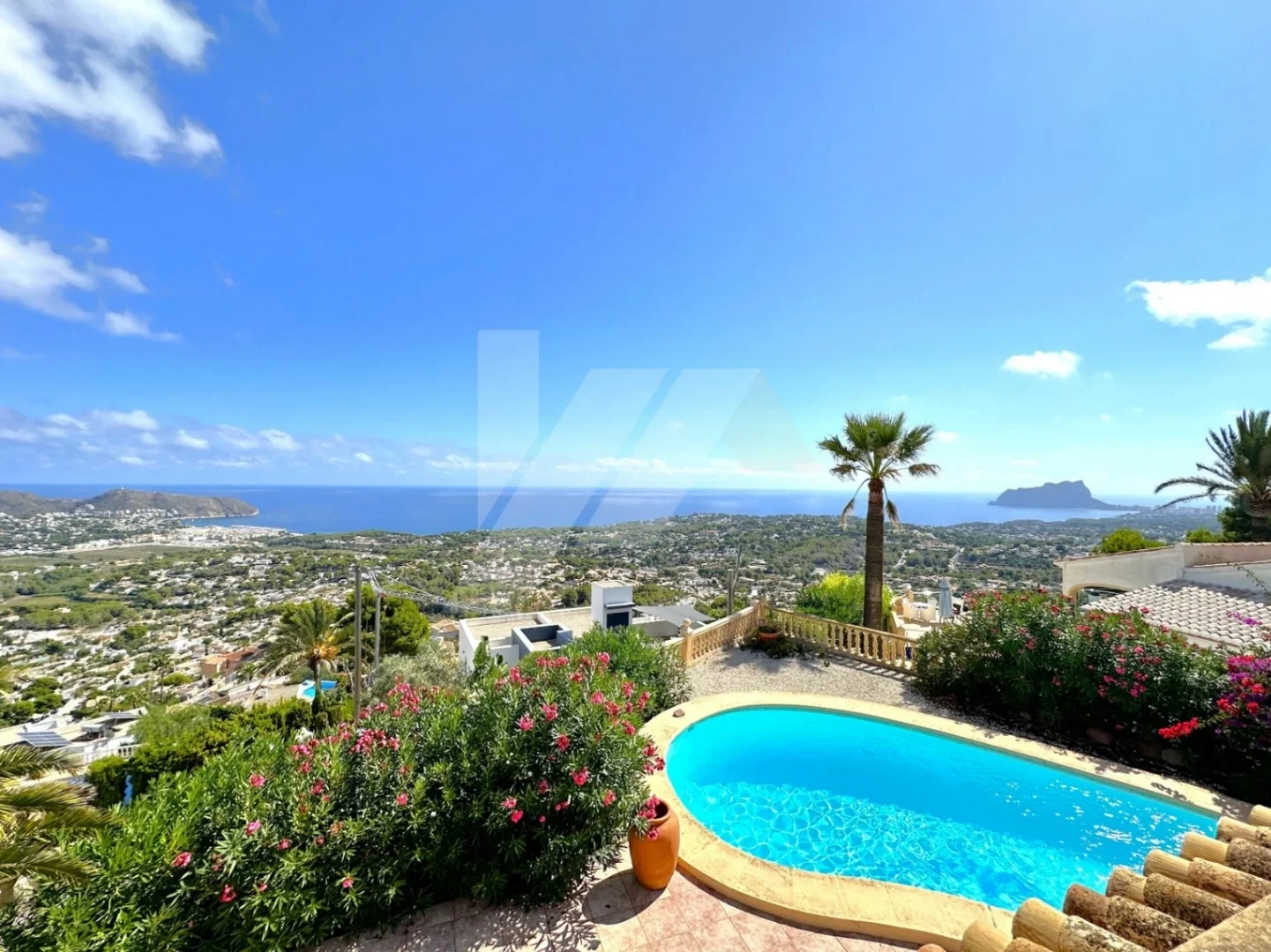 1 - venda casa vista de mar moraira - costa blanca comunidade valenciana espanha