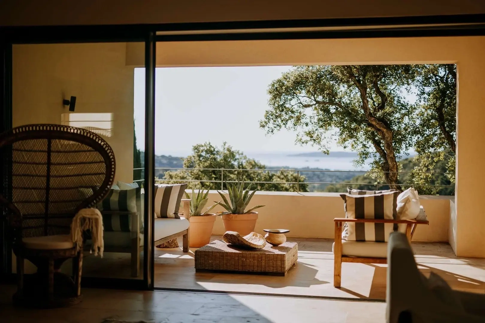 2 - affitto vacanze casa vista mare grimaud var francia