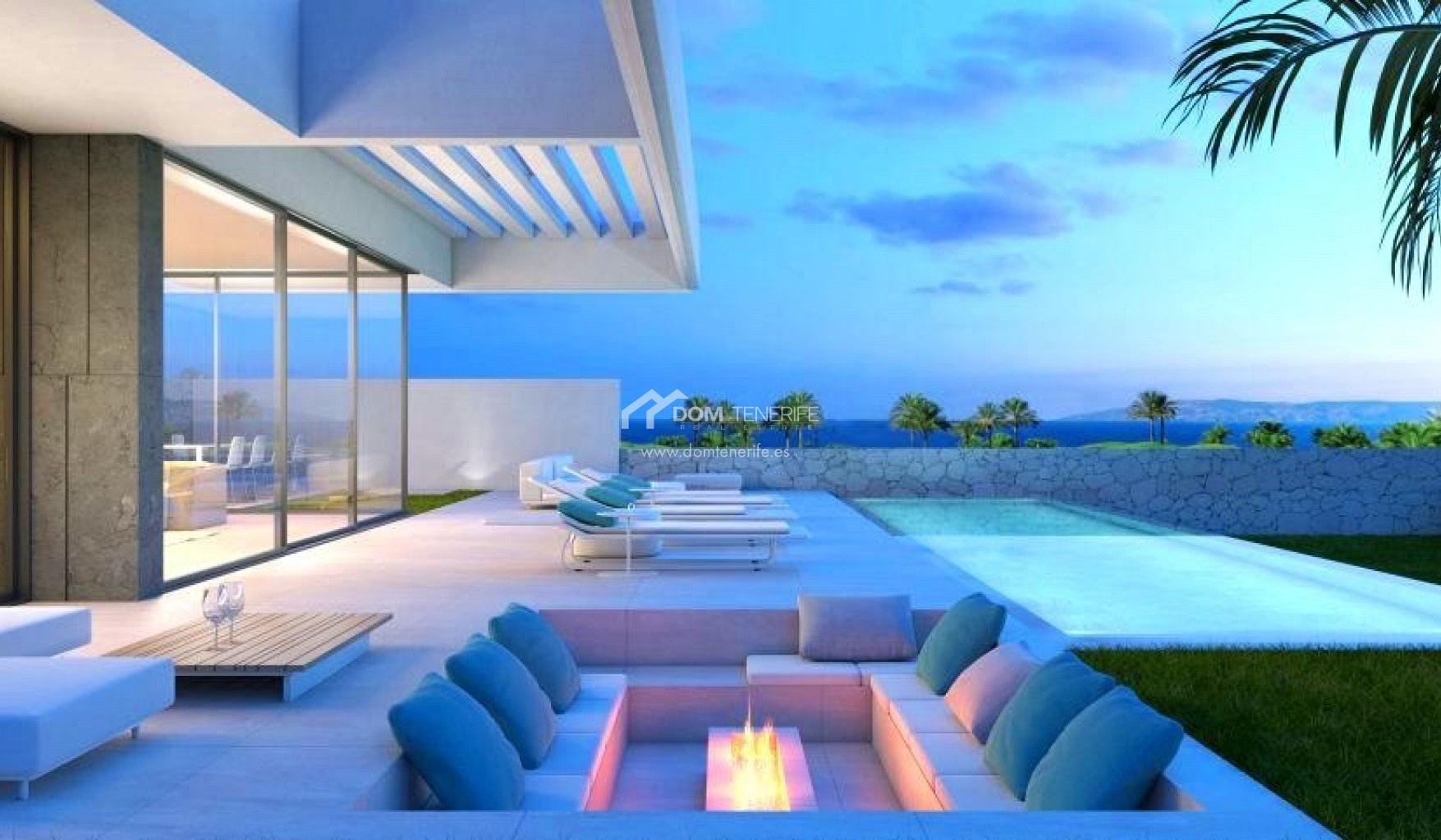2 - vendita casa vista mare adeje tenerife - isole canarie spagna