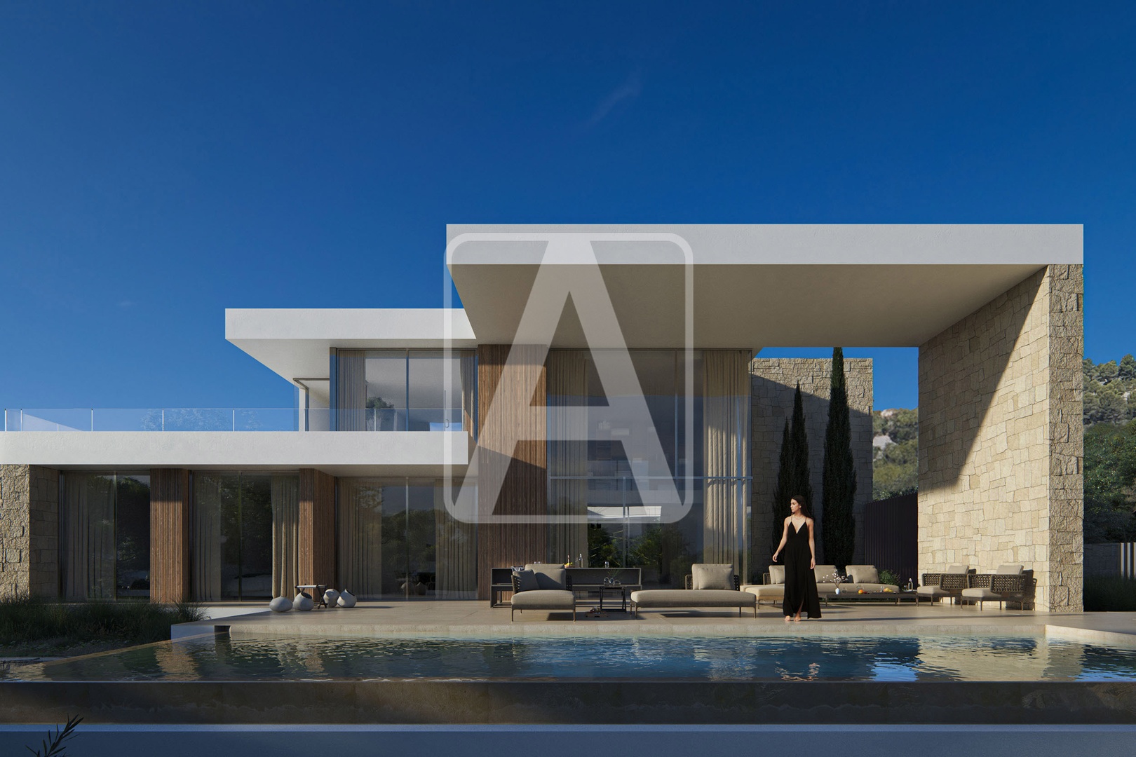 Casa vista mare con terrazza