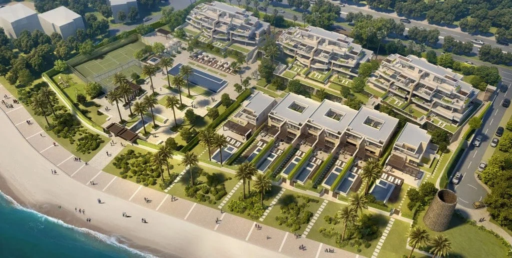 2 - vente appartement vue mer estepona - costa del sol andalousie espagne
