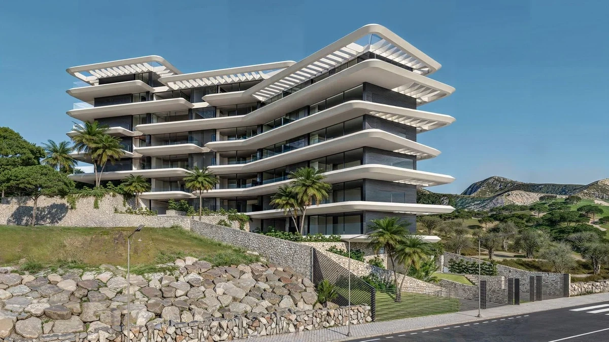 Apartamento vista de mar com 3 quartos