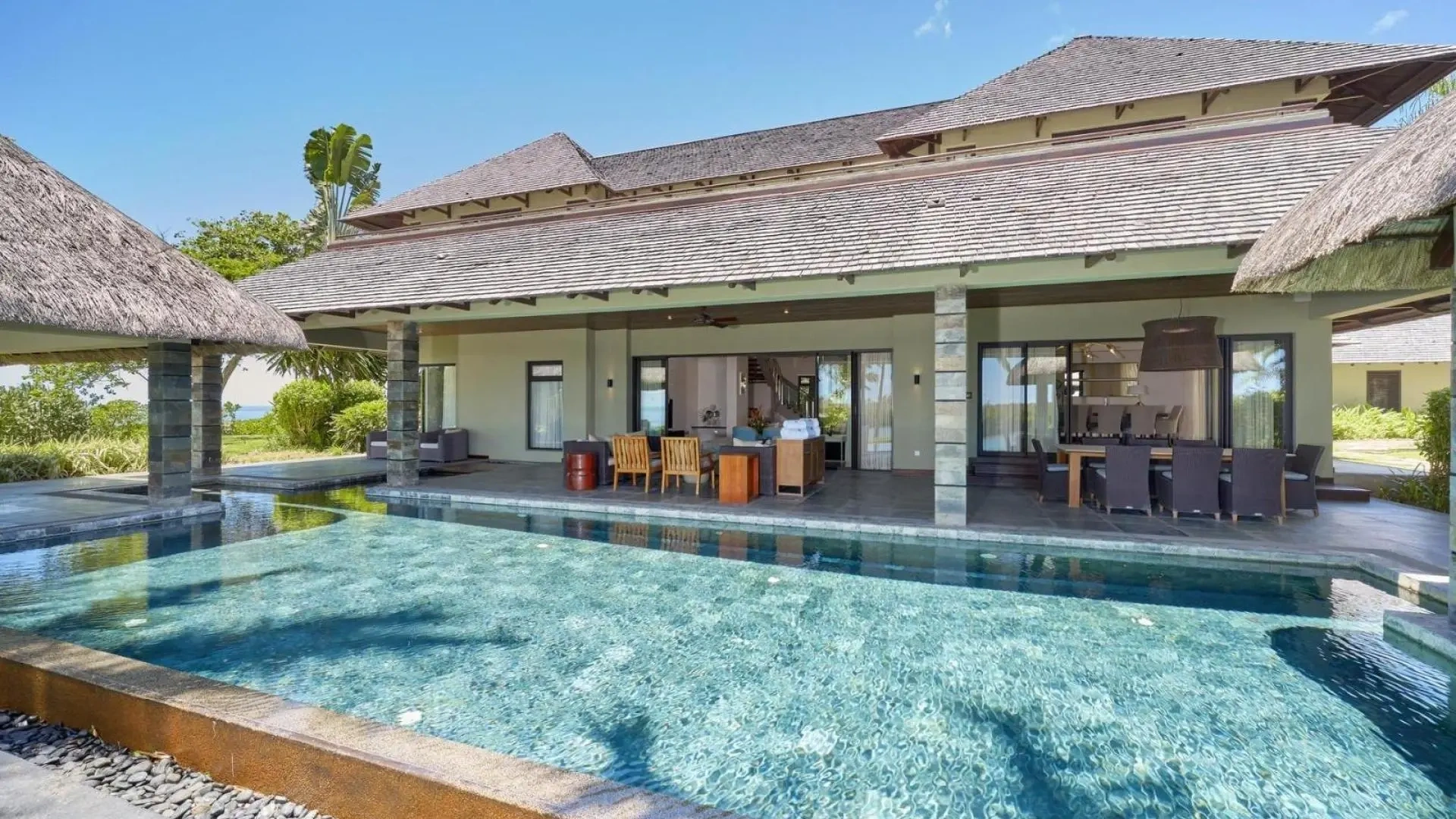 2 - venta villa frente al mar beau champ flacq mauricio