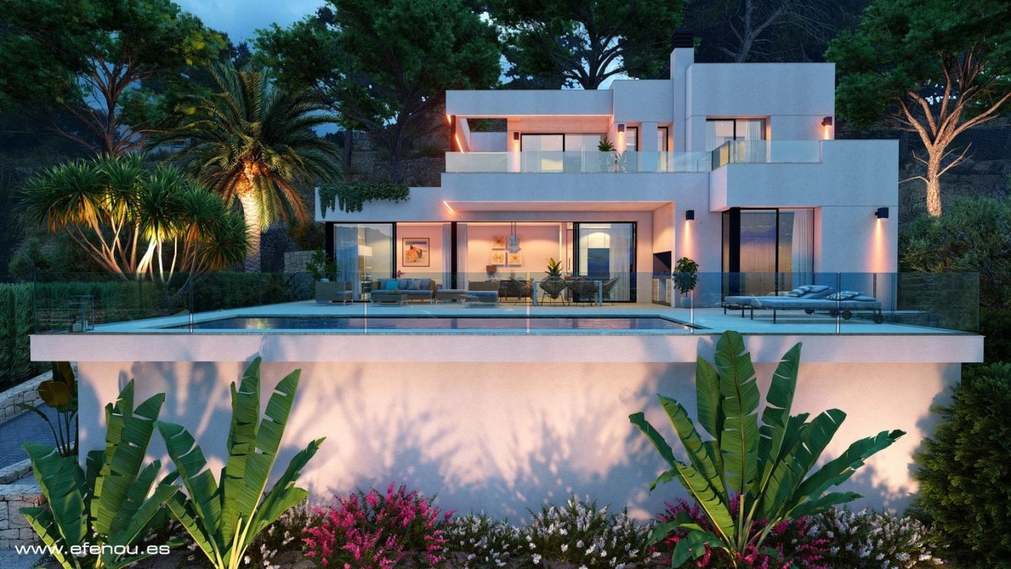 1 - sea view house for sale in calpe - costa blanca valencian community spain