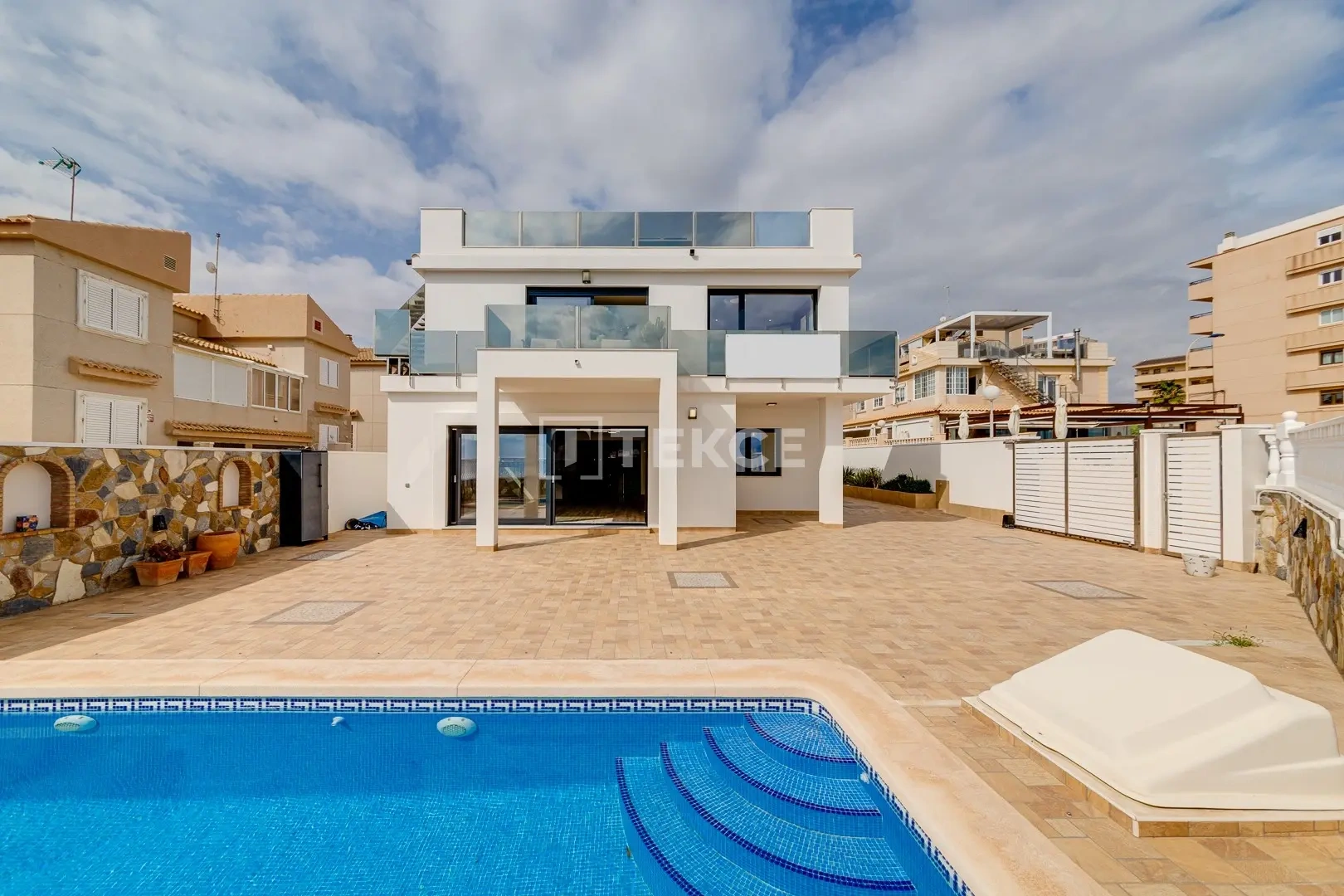 2 - vente villa vue mer torrevieja - costa blanca communauté valencienne espagne