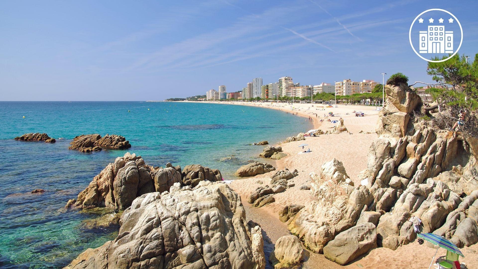 1 - продажа коммерция ноги в воде platja d'aro - costa brava каталония испания