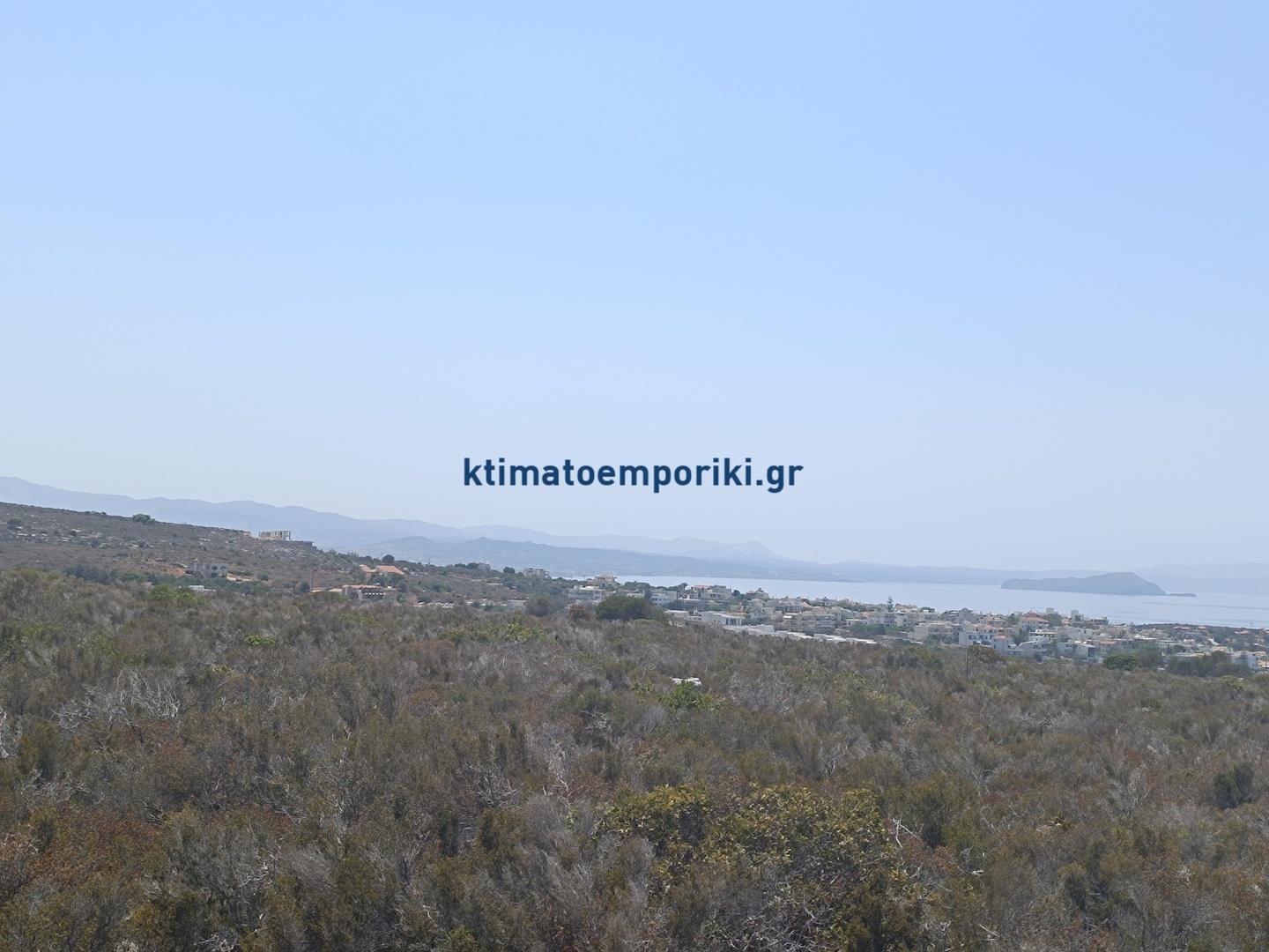2 - sea view plot of land for sale in kalathas crete greece
