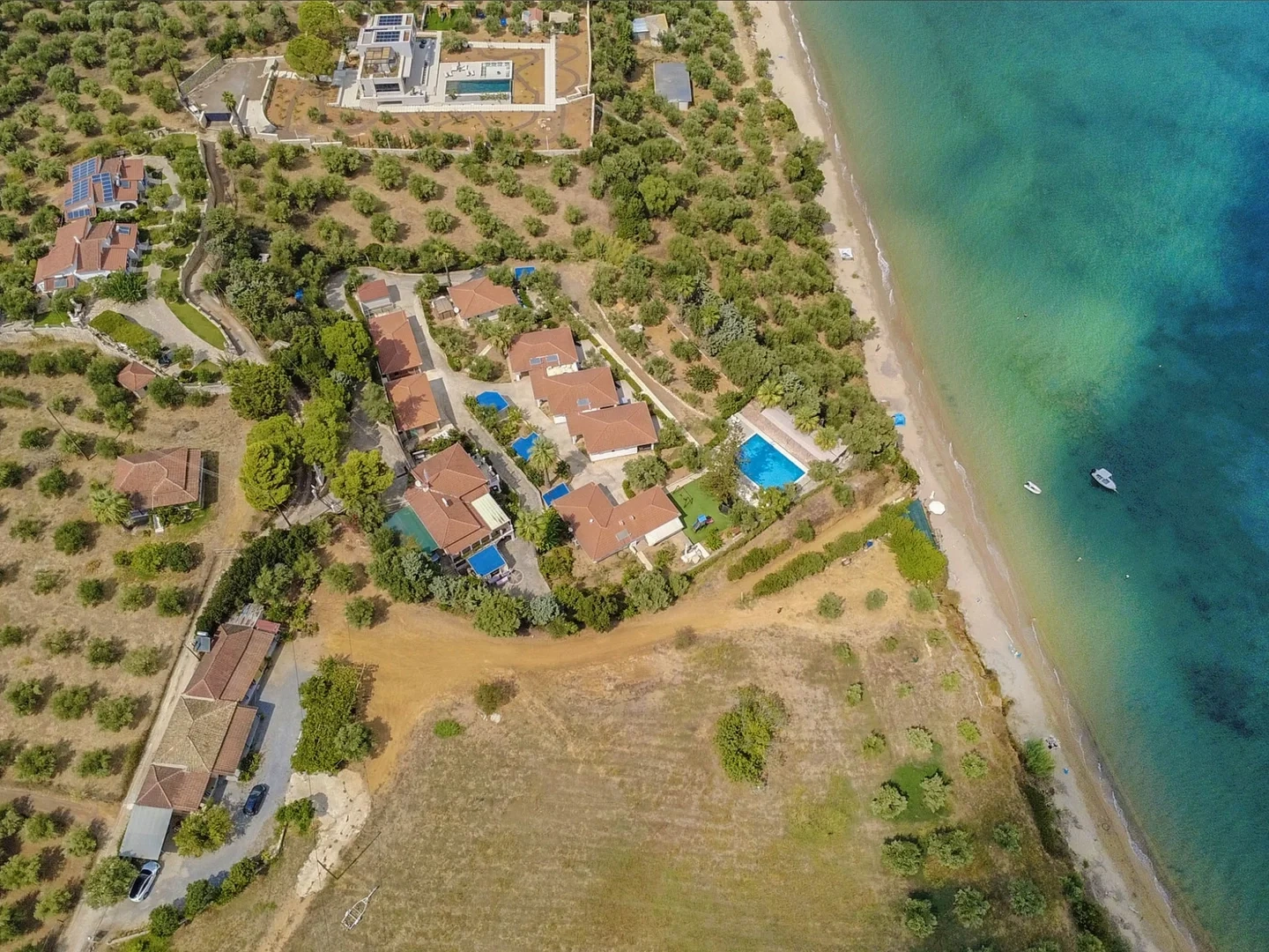 2 - venta terreno vista al mar koróni peloponeso grecia