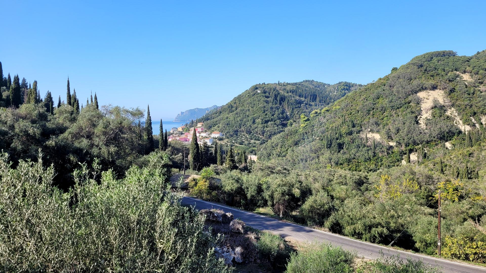 1 - vendita terreno vista mare corfu isole ioniche grecia