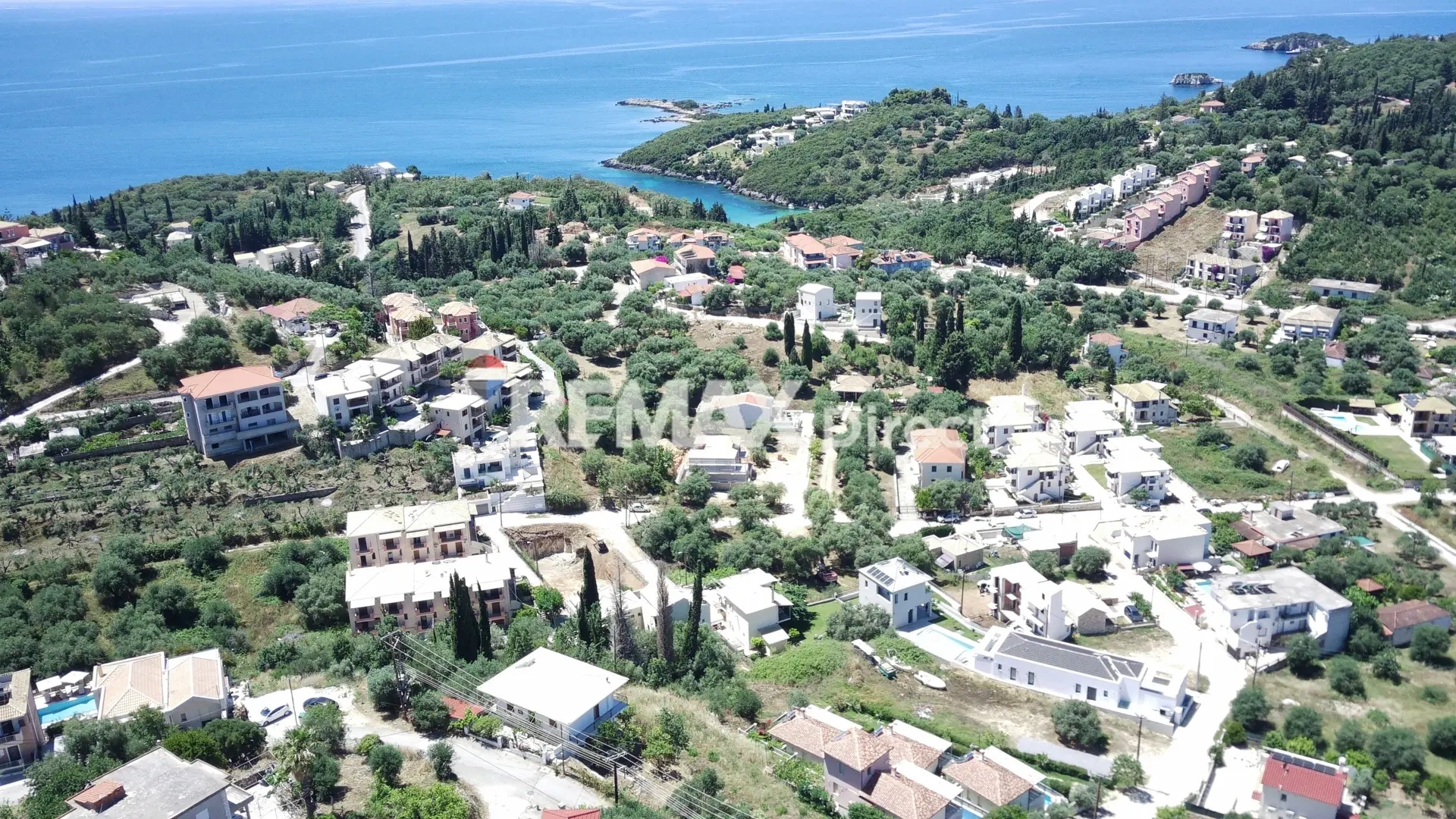 2 - продажа территория вид моря sivota эпир греция