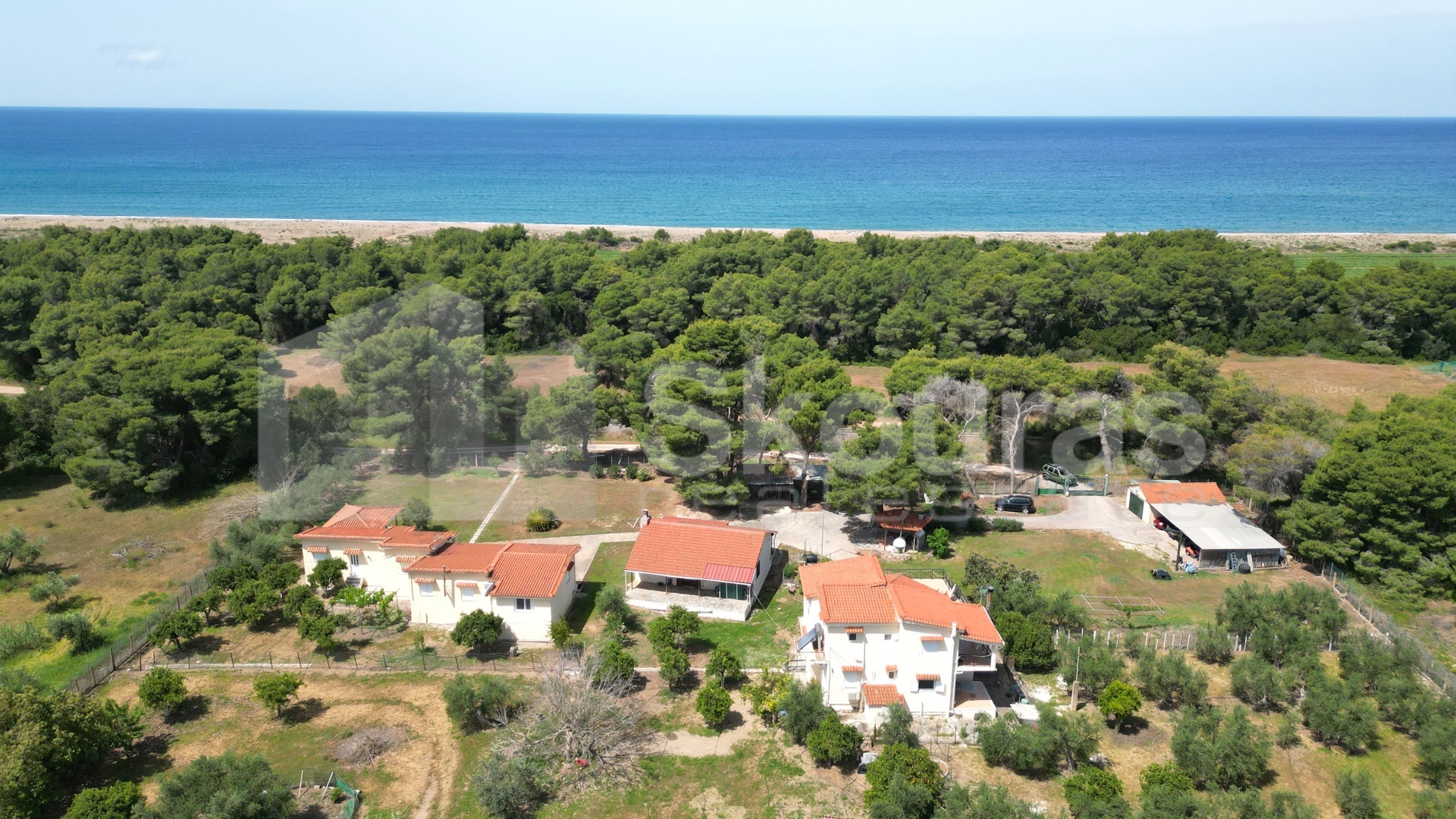 1 - vendita casa spiaggia a piedi kiparíssia peloponneso grecia