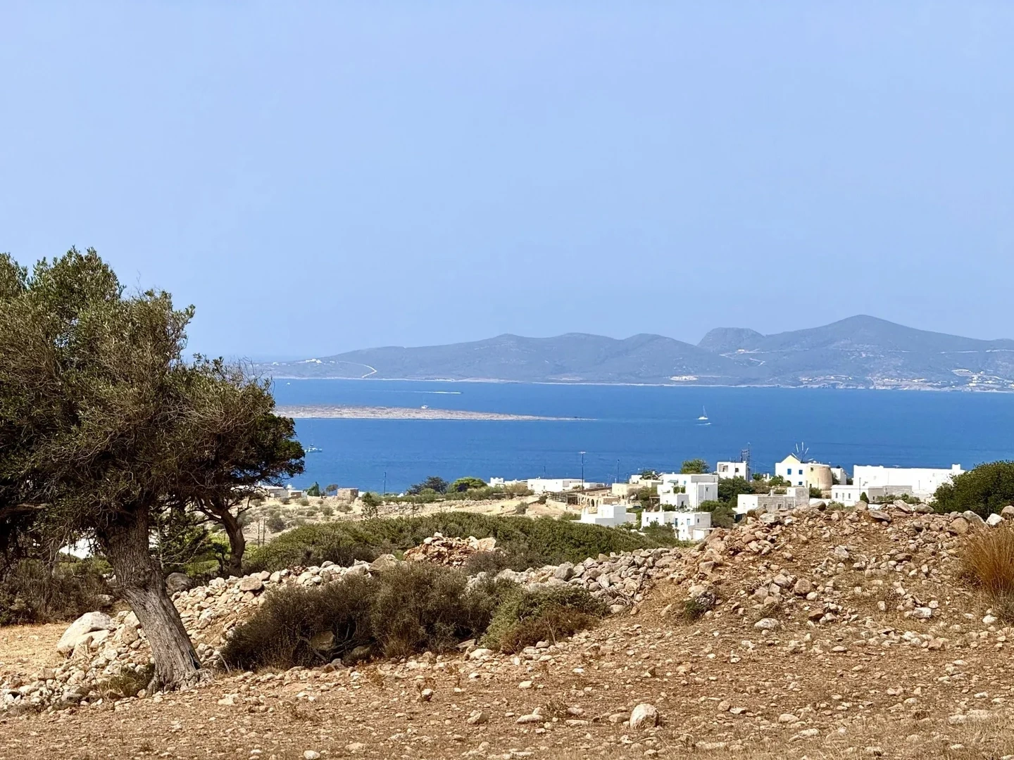 1 - verkauf grundstück meerblick paros - kykladen südliche ägäis griechenland